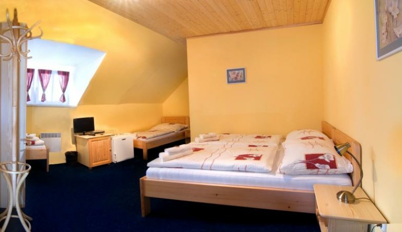 Pension Sebastian Český Krumlov - Třílůžkový s vanou